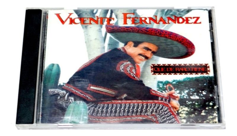 Discos de Vicente Fernández se cotizan hasta en 2 mil pesos