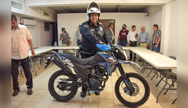 DSPM recibe motocicleta para fortalecer operatividad en Centro Cívico
