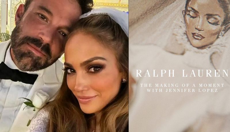 Ralph Lauren reveals the three dresses he made for JLo’s wedding