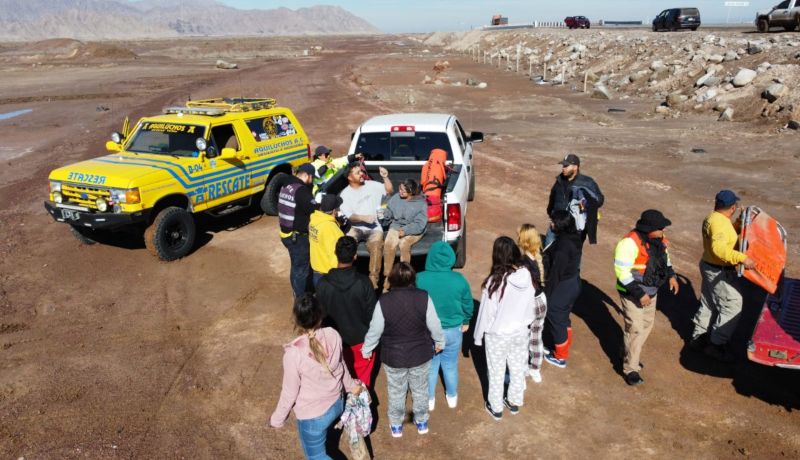 Localizan a personas desaparecidas en Laguna Salada: PC BC