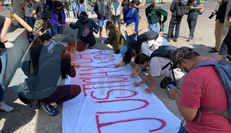 Protestan en Tijuana contra la brutalidad policiaca